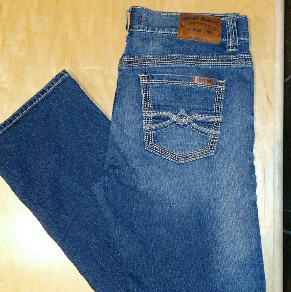 Used Men's 7 Seven For All Mankind Jeans